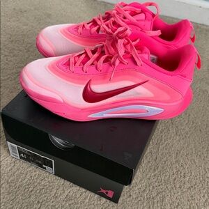 Aja Wilson - A’One Pink Basketball Sneakers